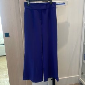 Jay Godfrey trousers size 4. Gorgeous purple wide leg.